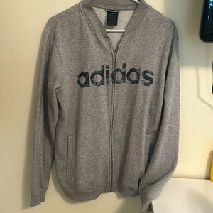 Gray Adidas sweater